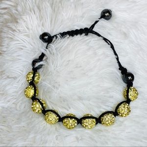Rhinestone Adjustable Bracelet
